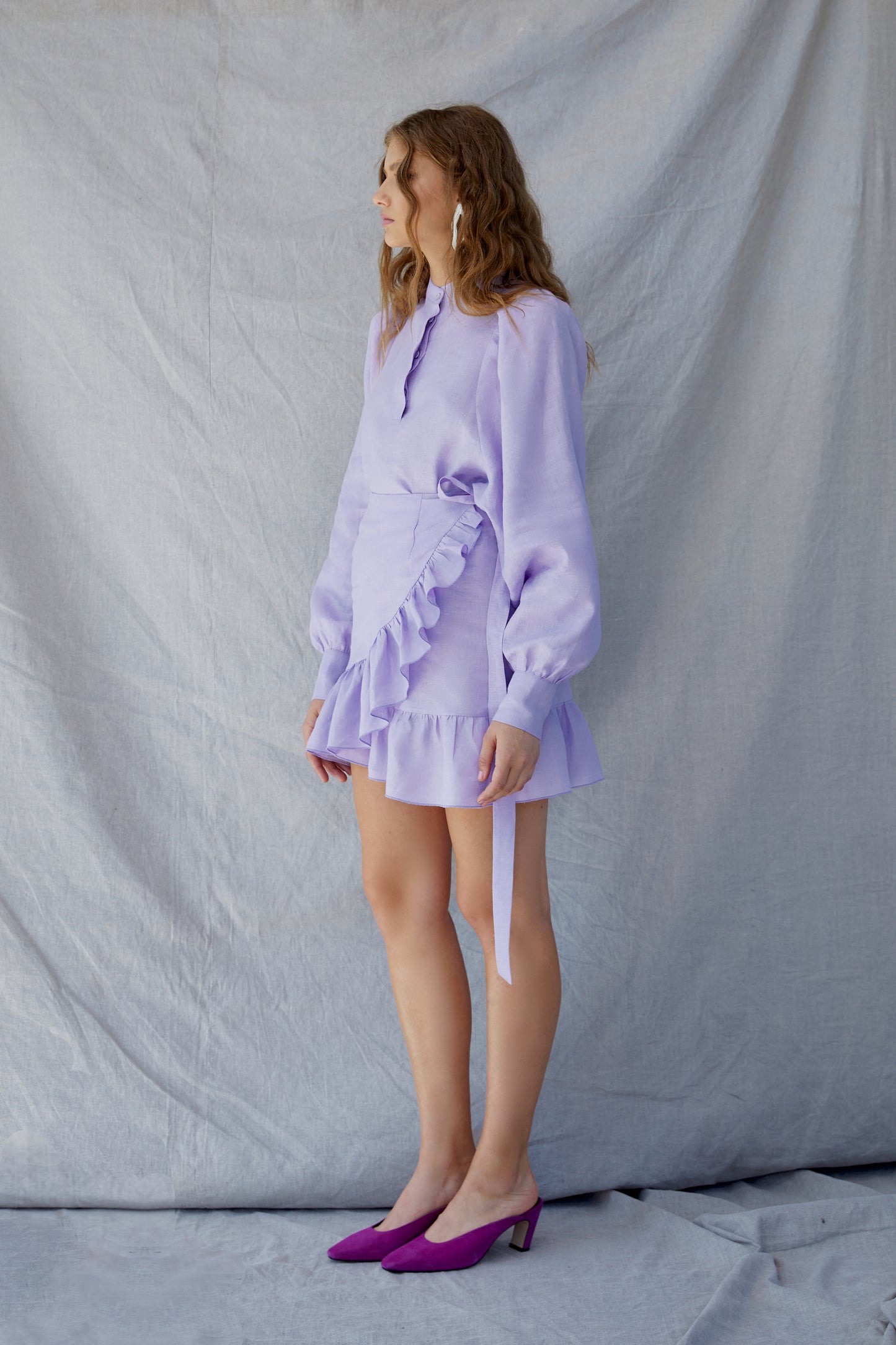 
                  
                    LAVENDER shirt
                  
                